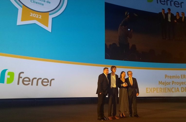 Empresas.- Ferrer recibe el Premio al Mejor Proyecto de Experiencia de Cliente por su trato con los sanitarios