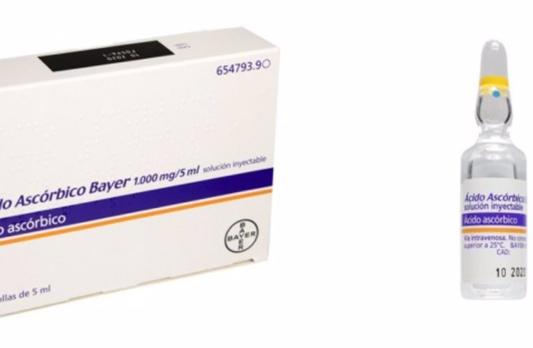 Sanidad informa de un posible defecto de calidad en dos lotes de Ácido Ascórbico Bayer 1000 mg/5 ml Solución Inyectable