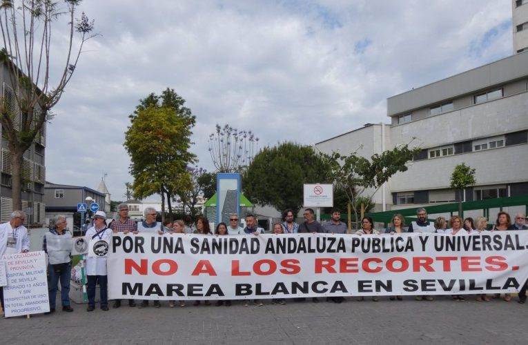 Mareas Blancas convocan movilizaciones el 25 de marzo en Andalucía por “el deterioro imparable” de la sanidad pública