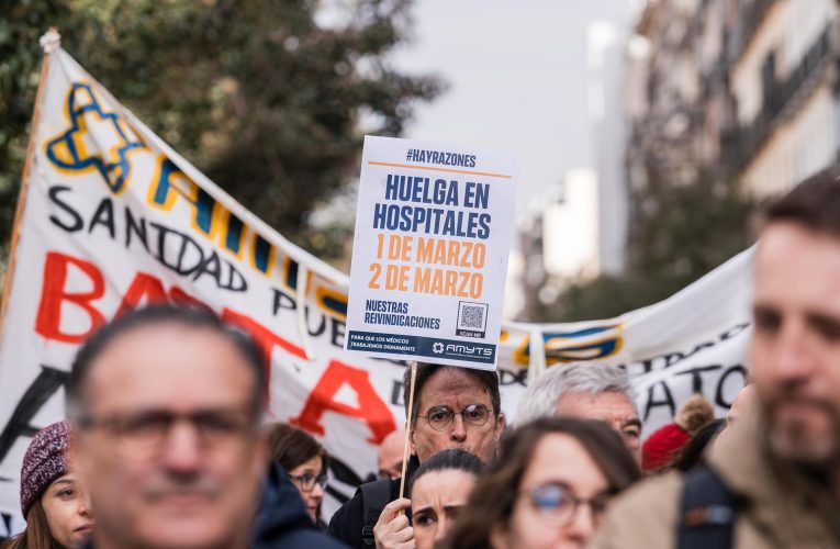 Fracaso en la huelga de hospitales en Madrid, con un 9% de seguimiento en el turno de mañana