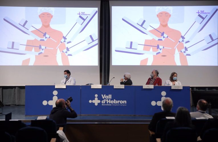 El Hospital Vall d’Hebron de Barcelona realiza el primer trasplante robótico de pulmón sin abrir el tórax
